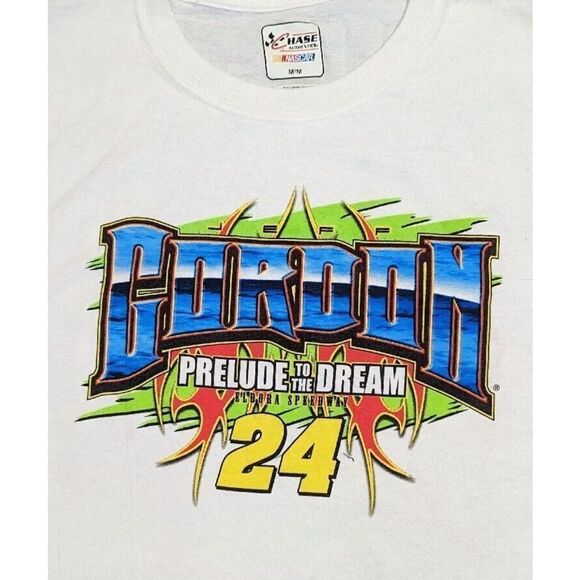 Nascar Chase Authentics Jeff Gordon 24 Prelude To The Dream Eldora Shirt Medium - Picture 5 of 6